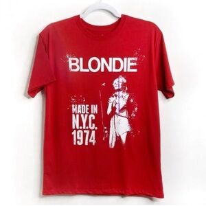 Red Blondie Band Tee